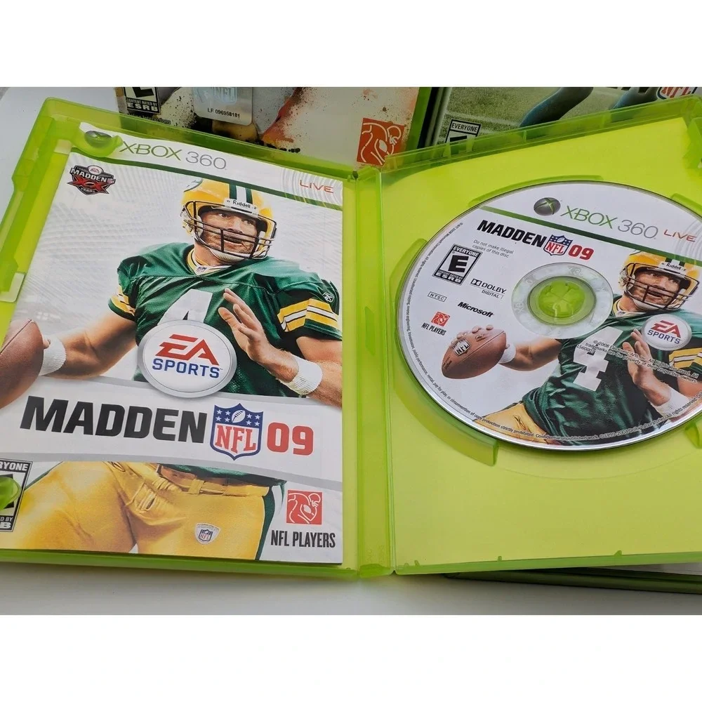 Madden NFL Lot 09‎ 10 11 12 13 (Microsoft Xbox 360, 2012) Tested Bundle